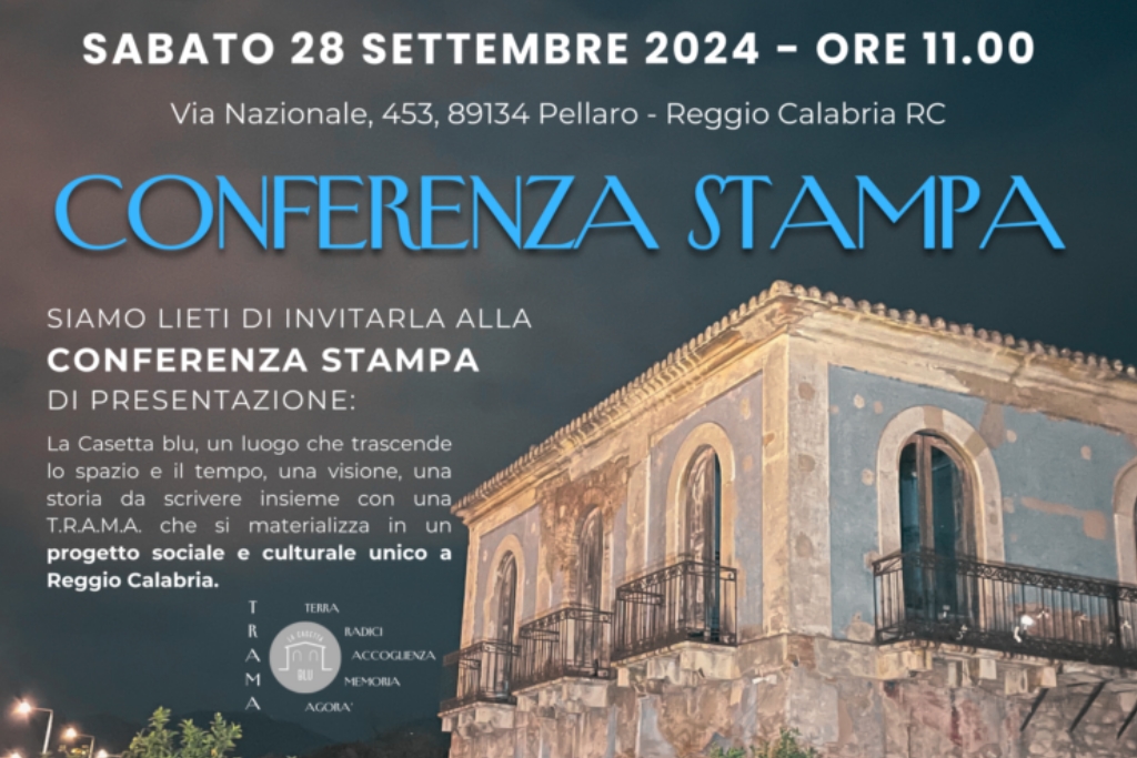 Conferenza stampa di presentazione del Progetto Polo sociale e culturale T.R.A.M.A.